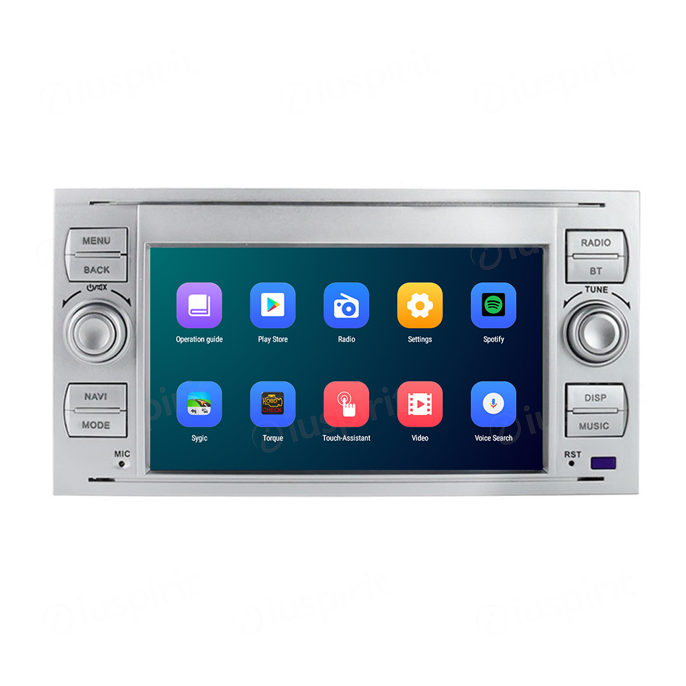 ANDROID autoradio navigatore per Ford Focus Mondeo S-Max C-Max Galaxy Transit Fiesta Fusion Kuga CarPlay Android Auto GPS USB WI-FI Bluetooth 4G LTE - immagine 5