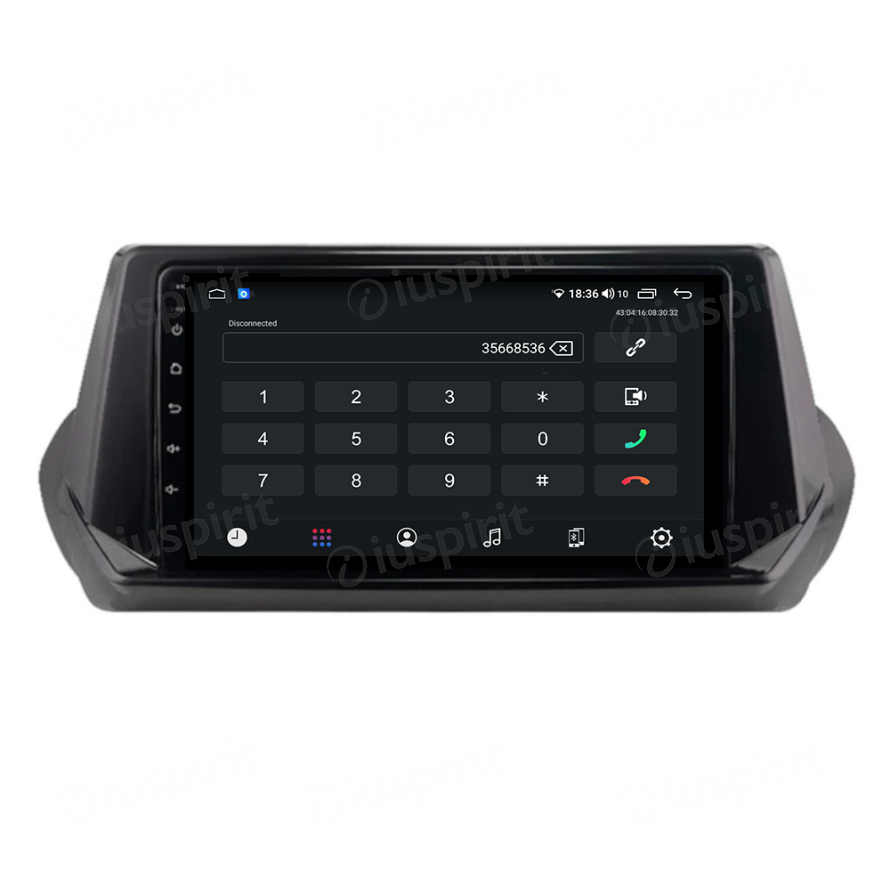 ANDROID autoradio navigatore per Peugeot 208 Peugeot 2008 2019 2020 Android Auto GPS USB WI-FI Bluetooth 4G LTE - immagine 2