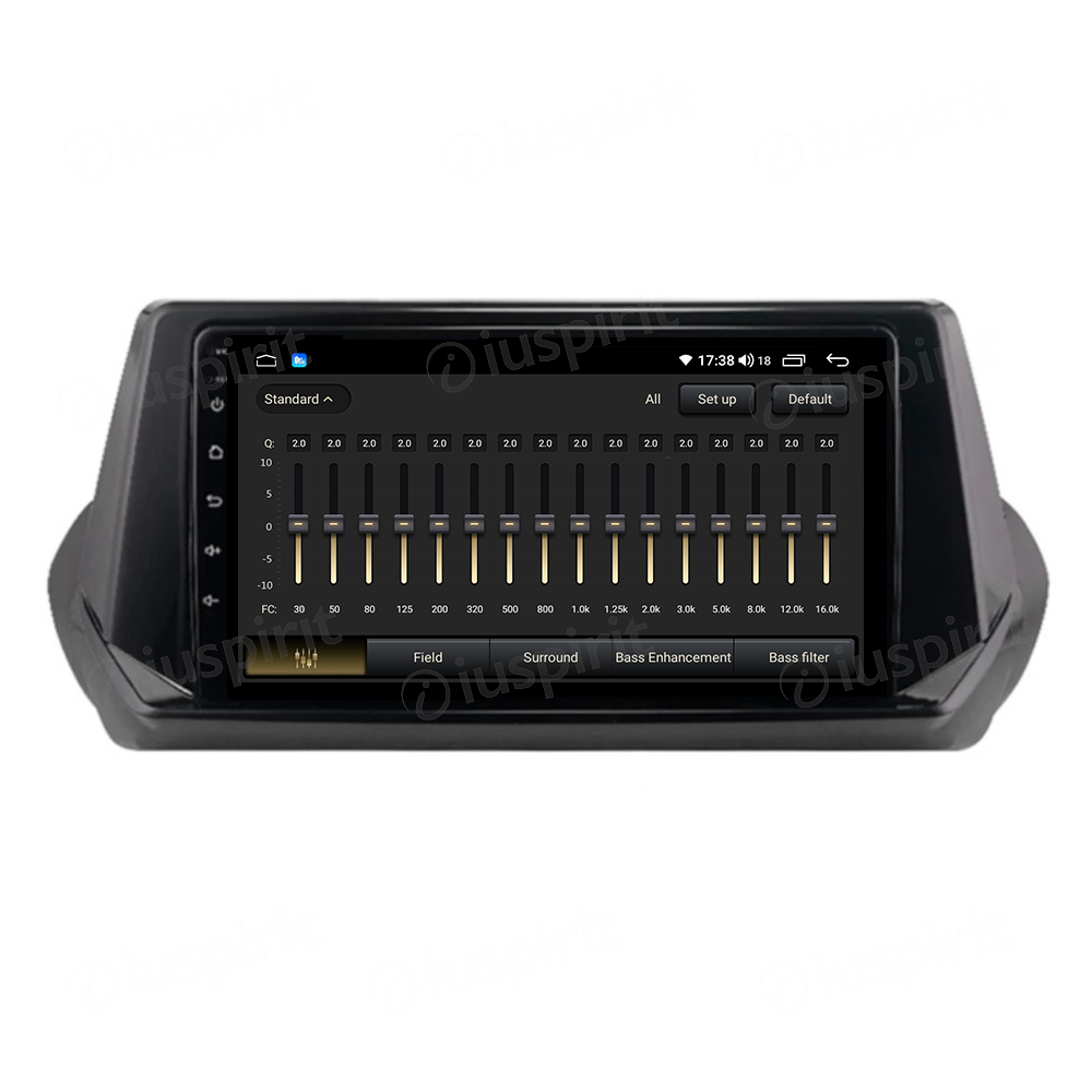 ANDROID autoradio navigatore per Peugeot 208 Peugeot 2008 2019 2020 Android Auto GPS USB WI-FI Bluetooth 4G LTE - immagine 3