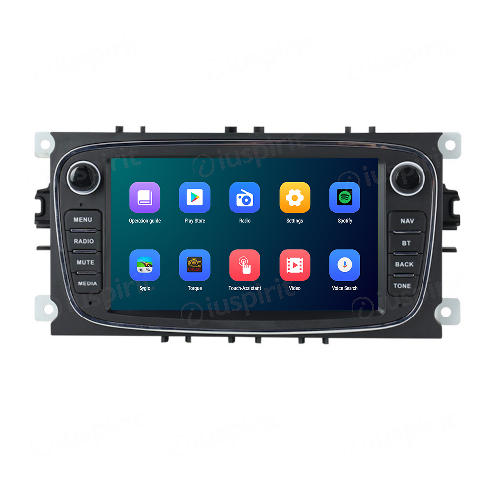 ANDROID autoradio navigatore per Ford Focus Ford Mondeo Ford S-Max Ford C-Max Ford Galaxy Android Auto GPS USB WI-FI Bluetooth 4G LTE - immagine 5