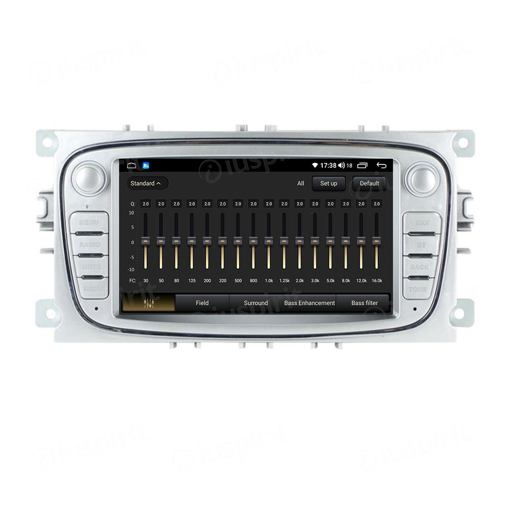 ANDROID autoradio navigatore per Ford Mondeo Ford Galaxy Ford Focus Ford S-Max Ford C-Max Android Auto GPS USB WI-FI Bluetooth 4G LTE - immagine 3