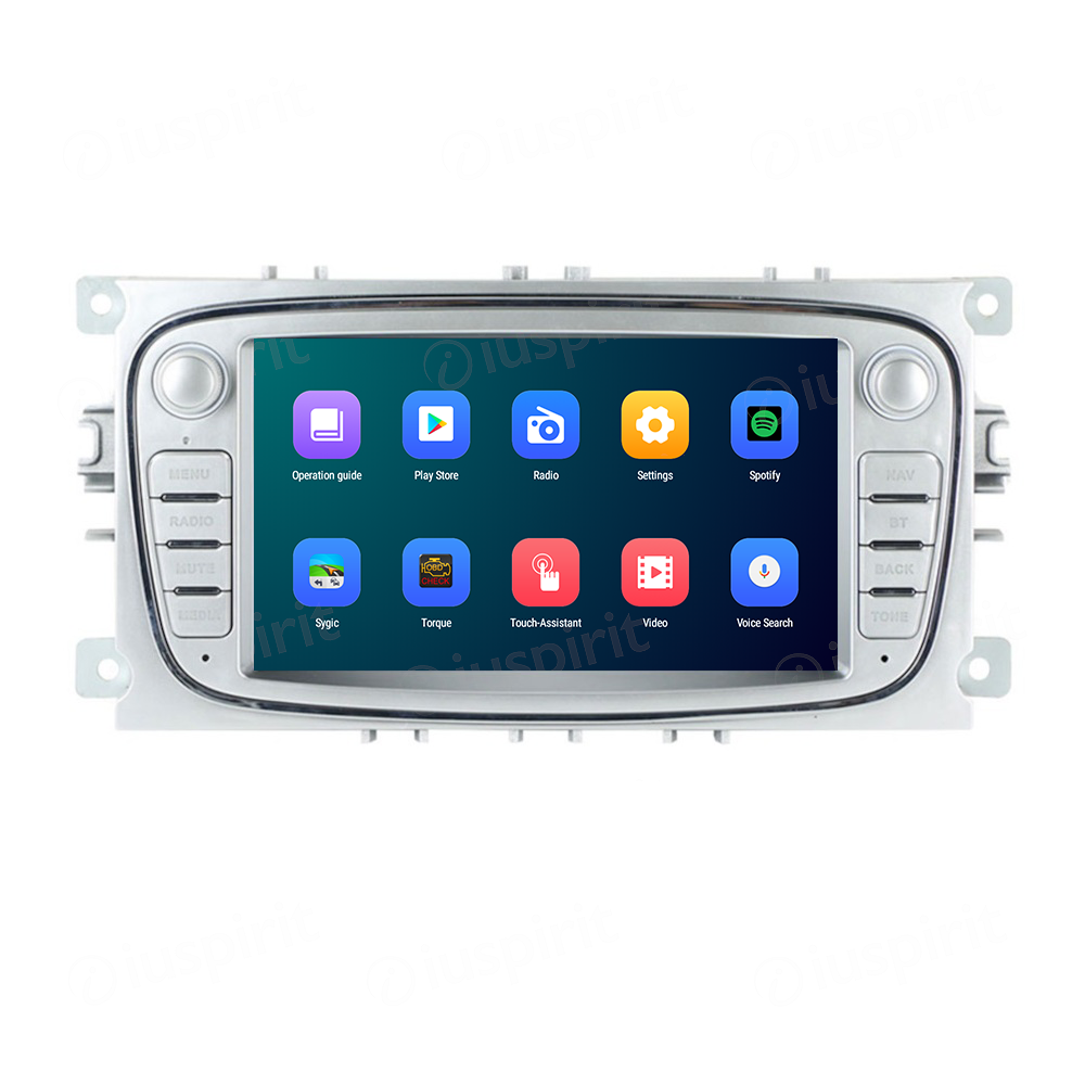 ANDROID autoradio navigatore per Ford Mondeo Ford Galaxy Ford Focus Ford S-Max Ford C-Max Android Auto GPS USB WI-FI Bluetooth 4G LTE - immagine 5