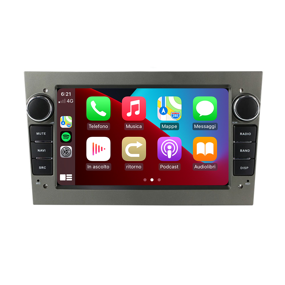 ANDROID autoradio navigatore per Opel Zafira Meriva Astra Antara Vivaro Vectra Corsa Signum Combo Android Auto GPS USB WI-FI Bluetooth 4G LTE