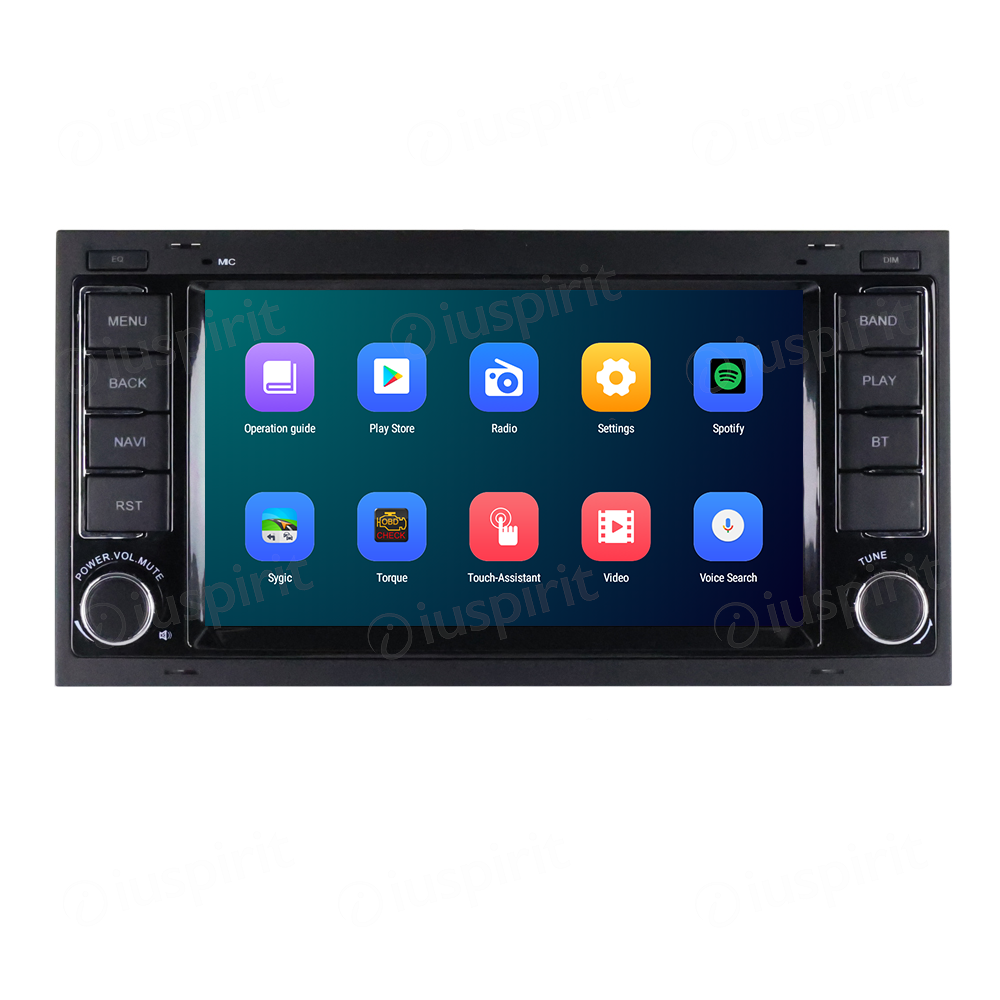 ANDROID autoradio navigatore per Volkswagen Touareg Trasporter T5 Multivan Android Auto GPS USB WI-FI Bluetooth 4G LTE - immagine 5