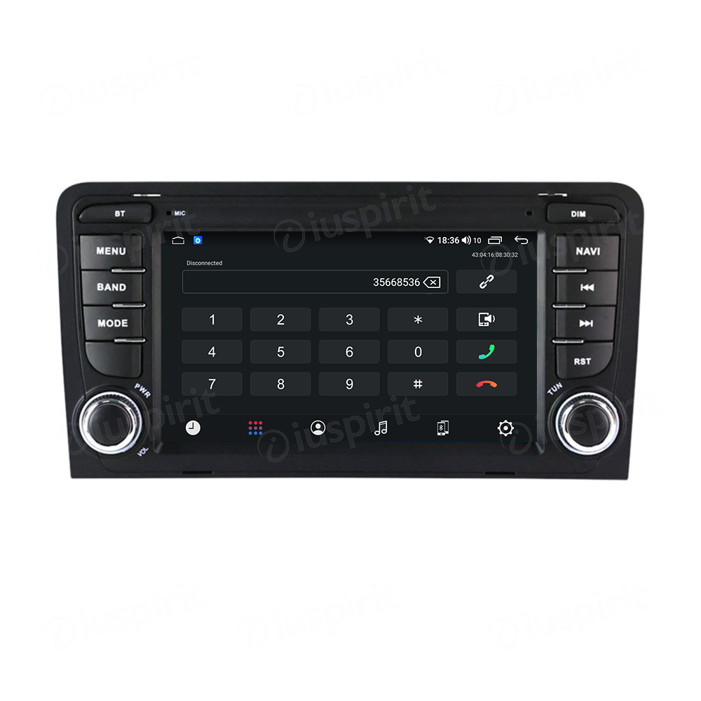 ANDROID autoradio navigatore per Audi A3 Audi S3 2002-2012 Android Auto GPS USB WI-FI Bluetooth 4G LTE - immagine 2