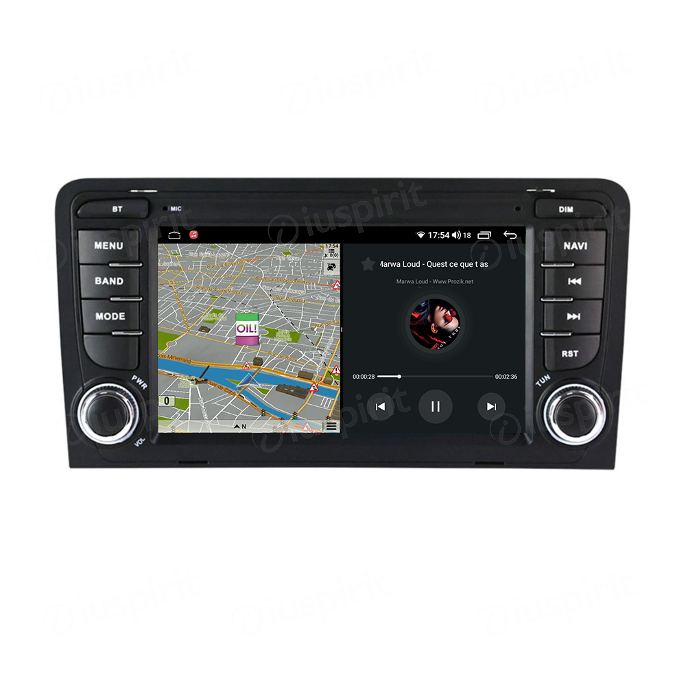 ANDROID autoradio navigatore per Audi A3 Audi S3 2002-2012 Android Auto GPS USB WI-FI Bluetooth 4G LTE - immagine 4
