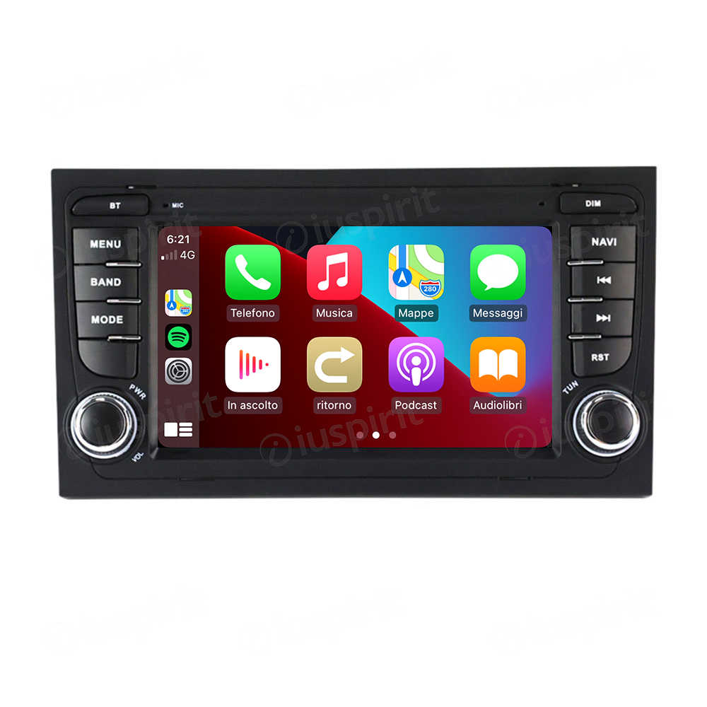 ANDROID autoradio navigatore per Audi A4 Audi S4 Audi RS4 Seat Exeo Android Auto GPS USB WI-FI Bluetooth 4G LTE