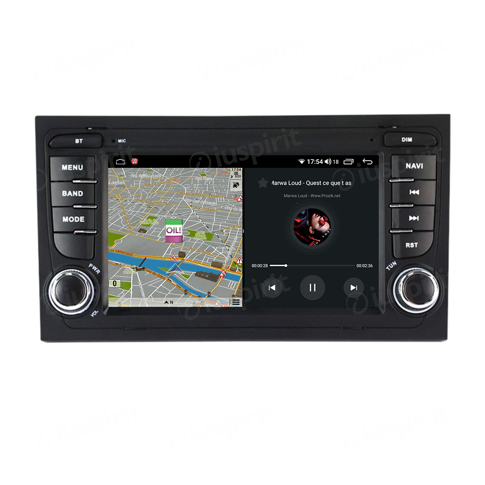 ANDROID autoradio navigatore per Audi A4 Audi S4 Audi RS4 Seat Exeo Android Auto GPS USB WI-FI Bluetooth 4G LTE - immagine 4