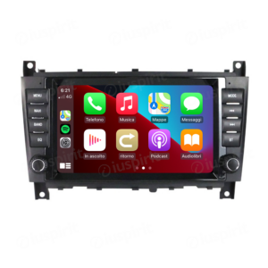 ANDROID autoradio navigatore per Mercedes classe C W203 C220 C230 C240 C280 Mercedes classe CLK W209 CLK200 CLK220 CLK 240 Mercedes classe CLC W203 W467 A209 W219 Android Auto GPS USB WI-FI Bluetooth 4G LTE