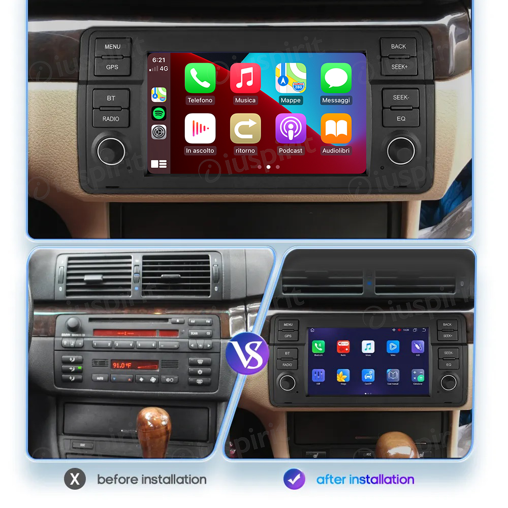 ANDROID car navigation system for BMW E46 BMW M3 Rover 75 MG ZT Android Car GPS USB WI-FI Bluetooth 4G LTE - Image 6