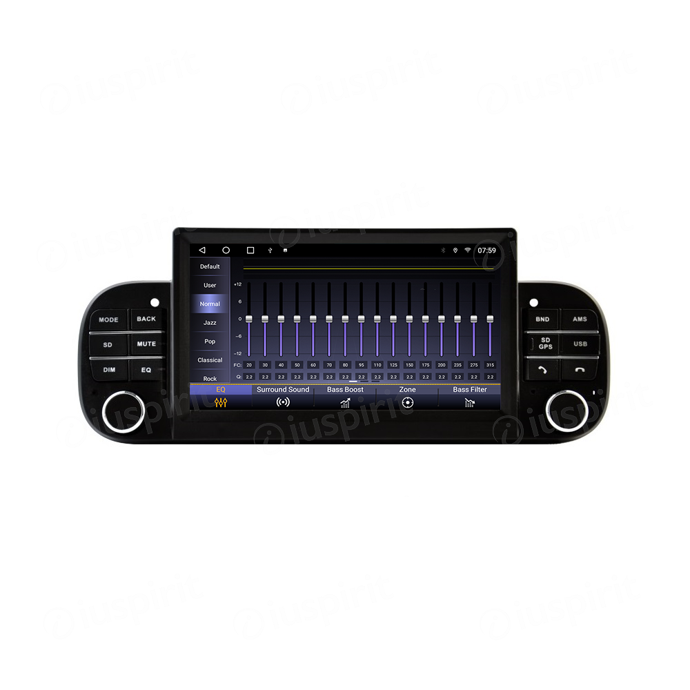 ANDROID autoradio navigatore per Fiat Panda 2013-2025 CarPlay Android Auto GPS USB WI-FI Bluetooth 4G LTE - immagine 5