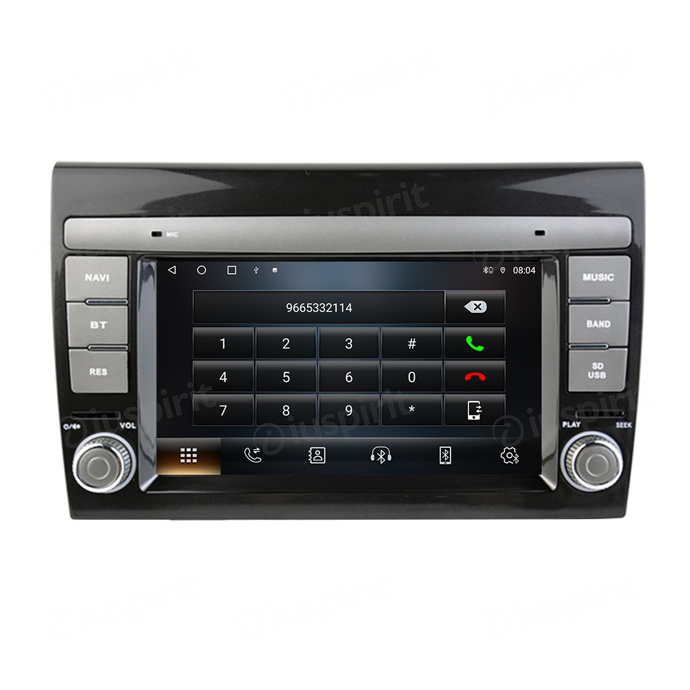 ANDROID autoradio navigatore per Fiat Bravo 2007 - 2014 CarPlay Android Auto GPS USB WI-FI Bluetooth 4G LTE - immagine 2