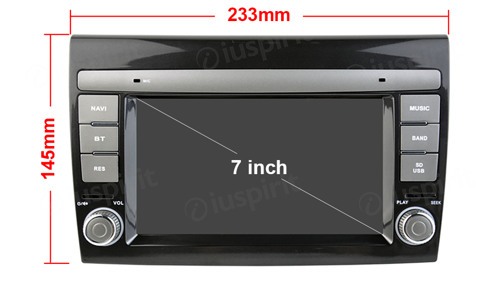 ANDROID autoradio navigatore per Fiat Bravo 2007 - 2014 CarPlay Android Auto GPS USB WI-FI Bluetooth 4G LTE - immagine 8