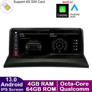 ANDROID navigatore per BMW X3 E83 2004-2009 Sistema CCC 10.25 pollici CarPlay Android Auto WI-FI GPS 4G LTE Bluetooth 4GB RAM 64GB ROM