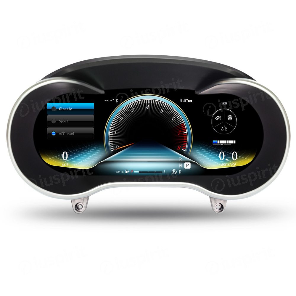 Tachimetro LCD conta KM digitale per Mercedes Benz classe C W205 classe GLC X205 2015-2018 NTG5.0 Dashboard digitale cluster - immagine 2