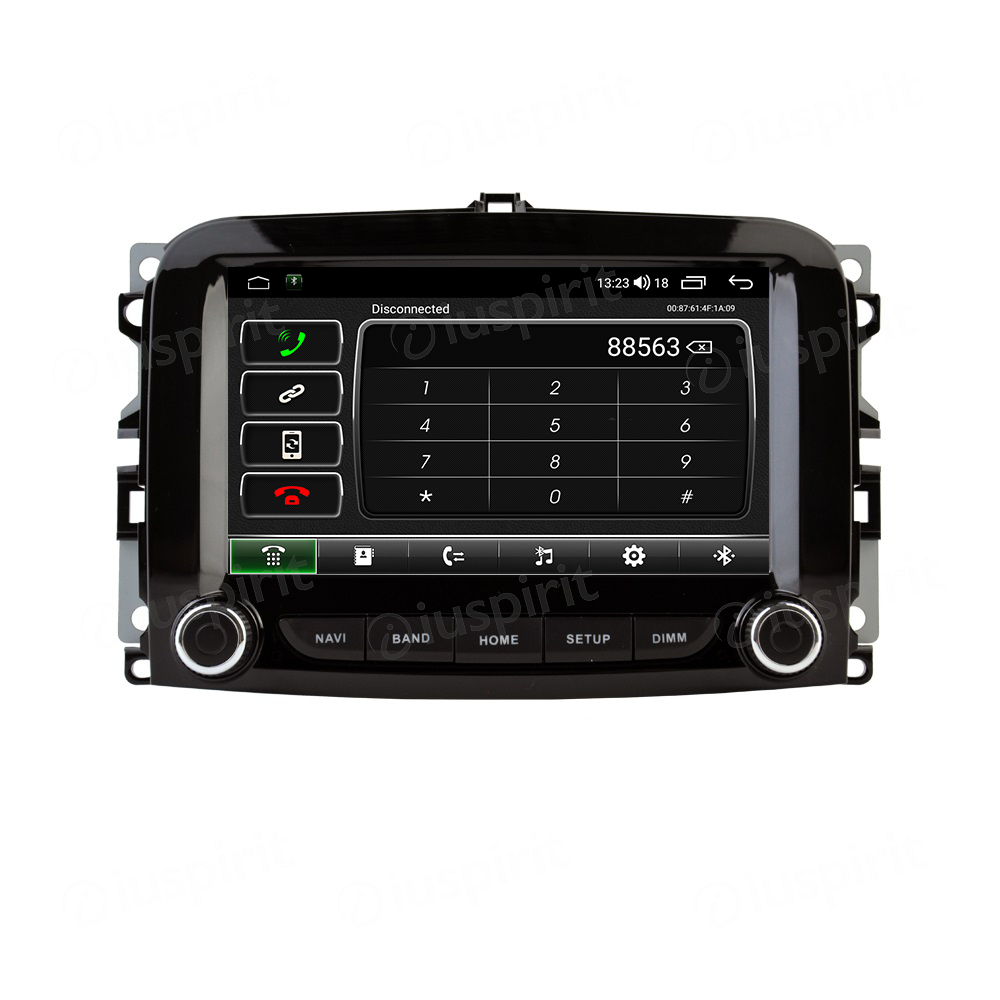 ANDROID autoradio navigatore per Fiat 500L 2012 - 2017 CarPlay Android Auto GPS USB WI-FI Bluetooth 4G LTE - immagine 2