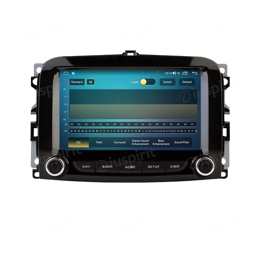 ANDROID autoradio navigatore per Fiat 500L 2012 - 2017 CarPlay Android Auto GPS USB WI-FI Bluetooth 4G LTE - immagine 4