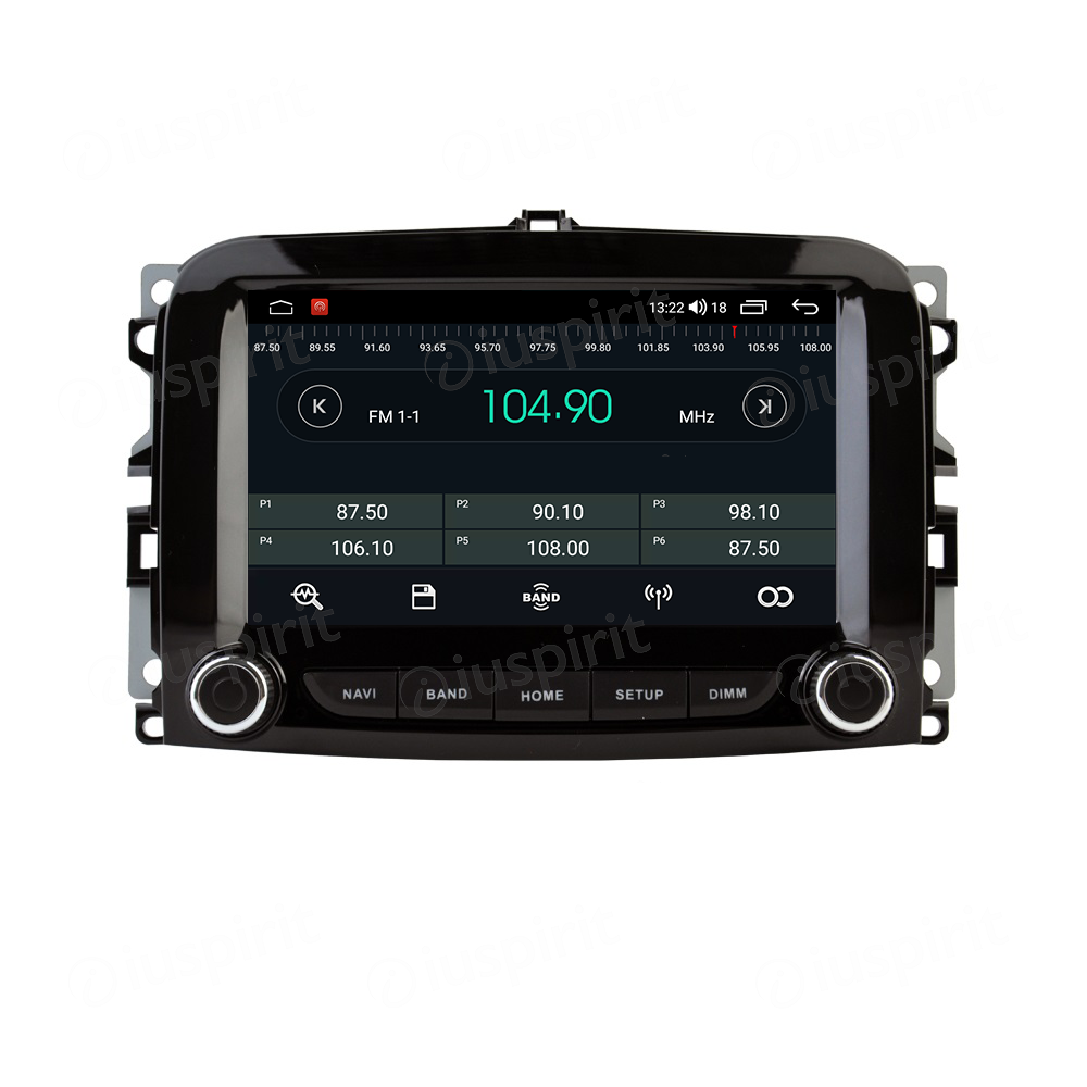 ANDROID autoradio navigatore per Fiat 500L 2012 - 2017 CarPlay Android Auto GPS USB WI-FI Bluetooth 4G LTE - immagine 6