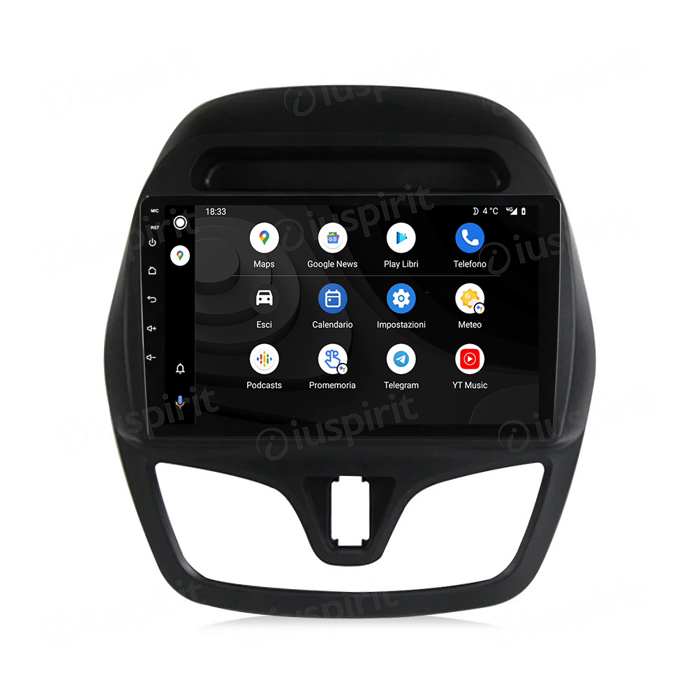 ANDROID autoradio navigatore per Chevrolet Spark 2015-2017 CarPlay Android Auto GPS USB WI-FI Bluetooth 4G LTE - immagine 6