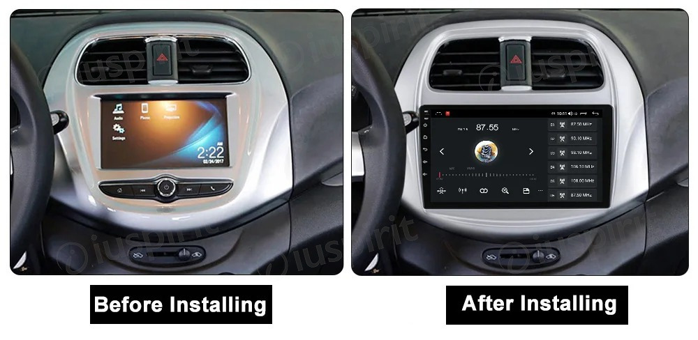 ANDROID autoradio navigatore per Chevrolet Spark 2018-2019 CarPlay Android Auto GPS USB WI-FI Bluetooth 4G LTE - immagine 6