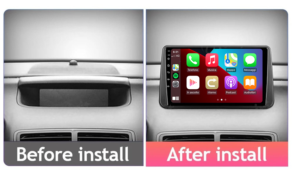 ANDROID car navigation system for Opel Meriva 2010-2017 CarPlay Android Car GPS USB WI-FI Bluetooth 4G LTE - Image 7