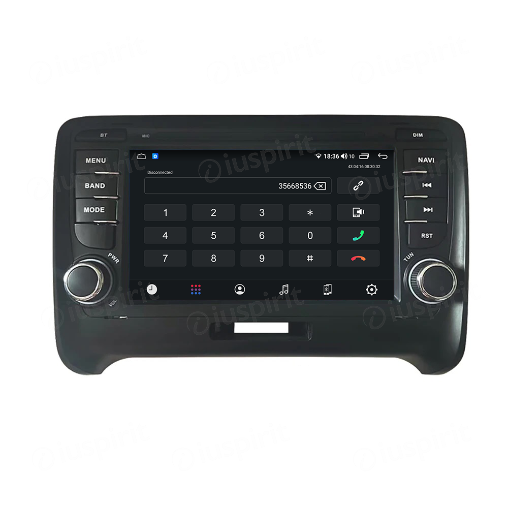 ANDROID autoradio navigatore per Audi TT 2006-2013 Android Auto GPS USB WI-FI Bluetooth 4G LTE - immagine 2