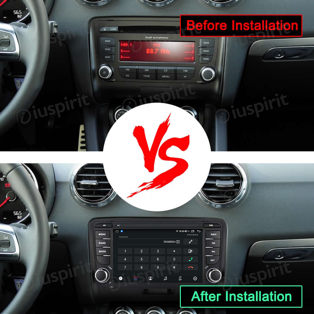 ANDROID autoradio navigatore per Audi TT 2006-2013 Android Auto GPS USB WI-FI Bluetooth 4G LTE - immagine 7
