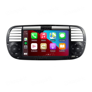 ANDROID autoradio navigatore per Fiat 500 Fiat Abarth 595 2007-2015 CarPlay Android Auto GPS USB WI-FI Bluetooth 4G LTE
