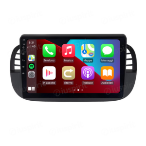 ANDROID autoradio navigatore per Fiat 500 Fiat Abarth 595 2007-2015 Android Auto GPS USB WI-FI Bluetooth 4G LTE