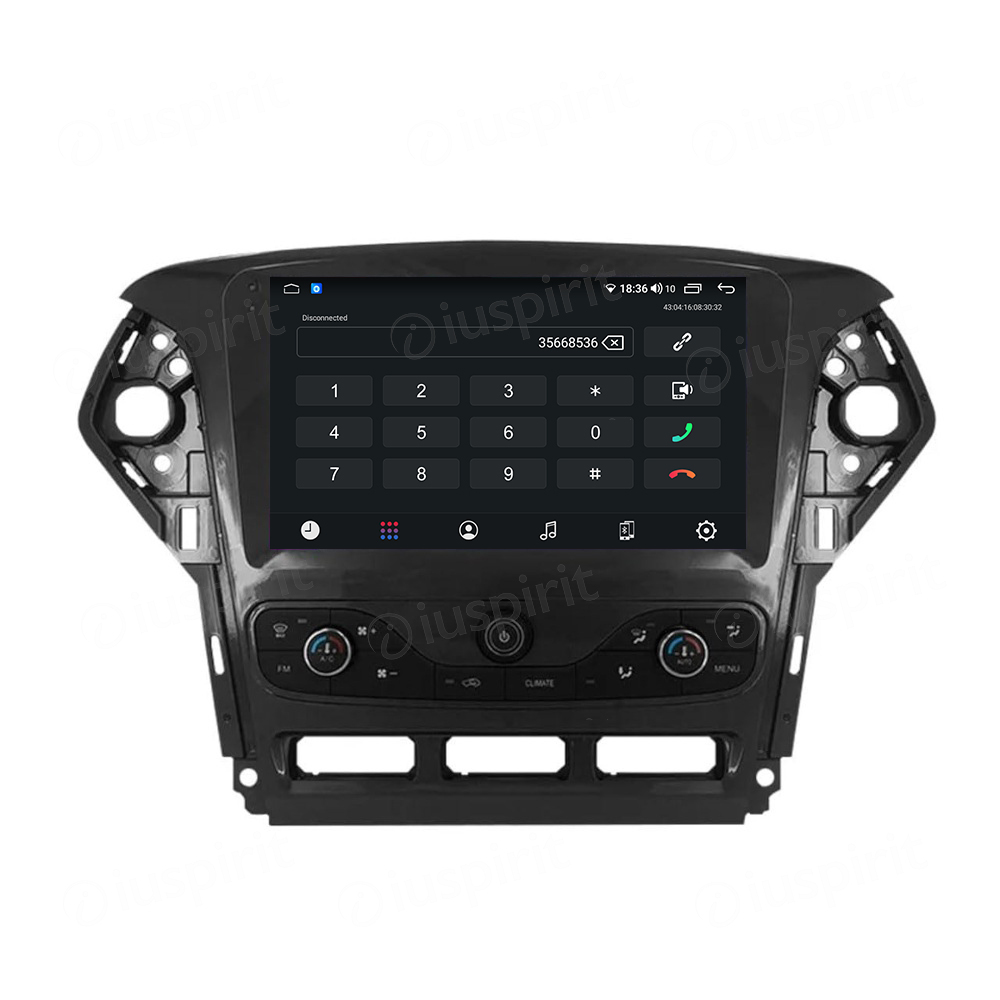 ANDROID autoradio navigatore per Ford Mondeo 2011-2014 CarPlay Android Auto GPS USB WI-FI Bluetooth 4G LTE - immagine 2