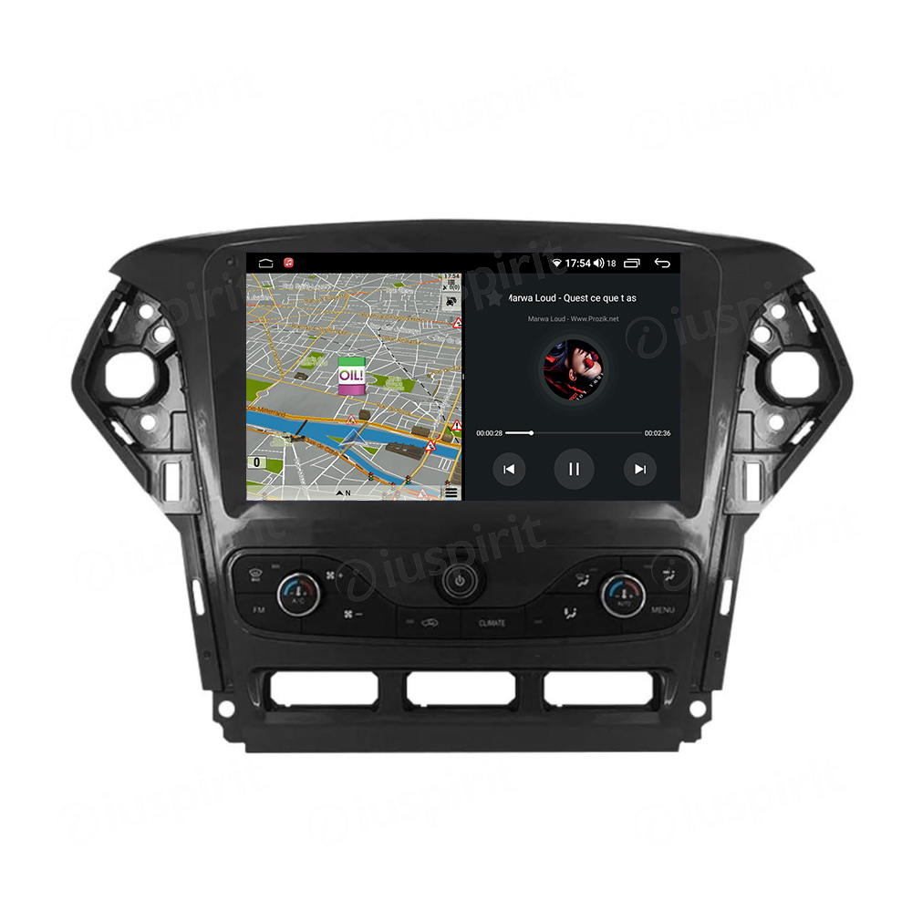 ANDROID autoradio navigatore per Ford Mondeo 2011-2014 CarPlay Android Auto GPS USB WI-FI Bluetooth 4G LTE - immagine 5