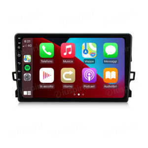 ANDROID autoradio navigatore per Toyota Auris 2006-2012 CarPlay Android Auto GPS USB WI-FI Bluetooth 4G LTE