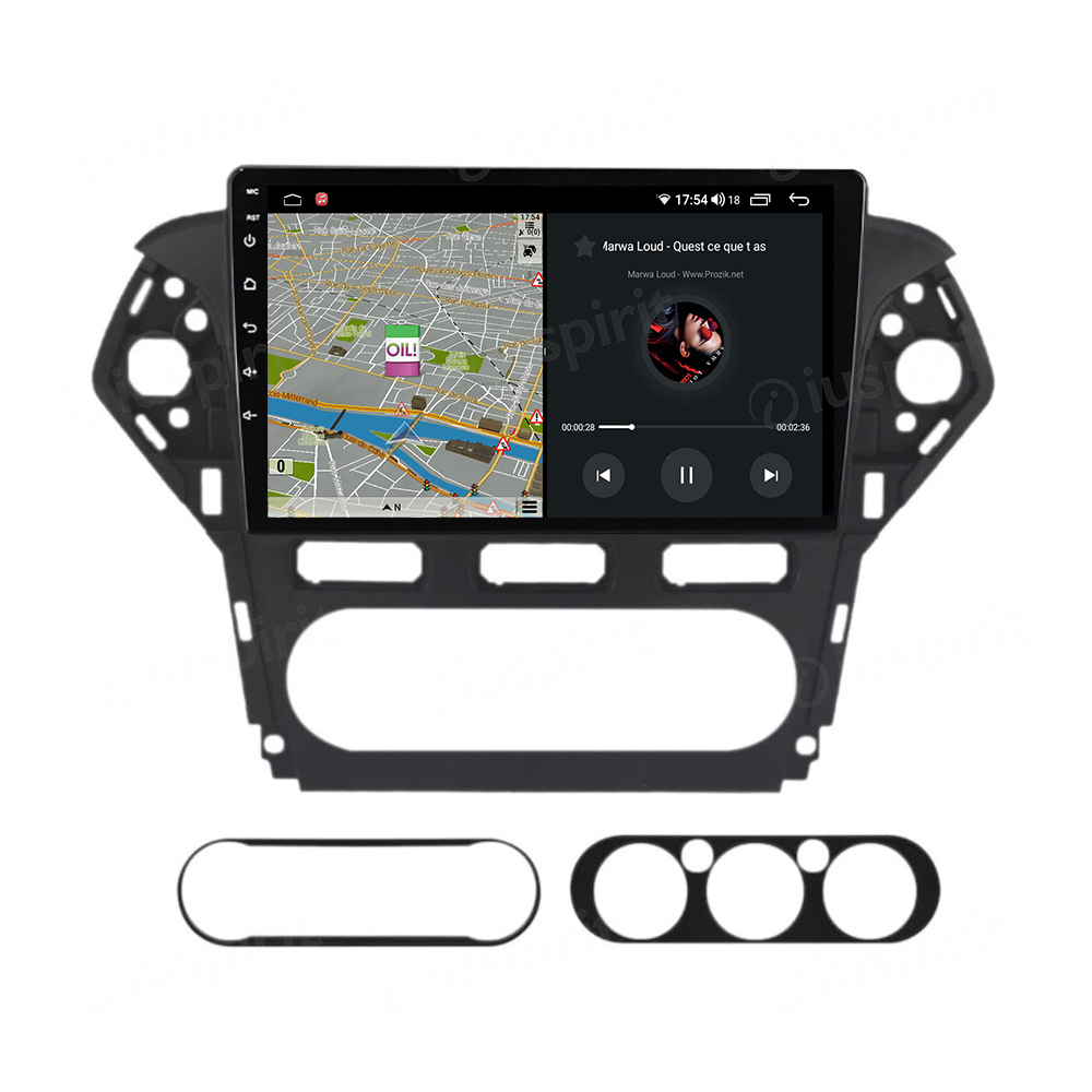 ANDROID autoradio navigatore per Ford Mondeo 2007-2010 CarPlay Android Auto GPS USB WI-FI Bluetooth 4G LTE - immagine 4