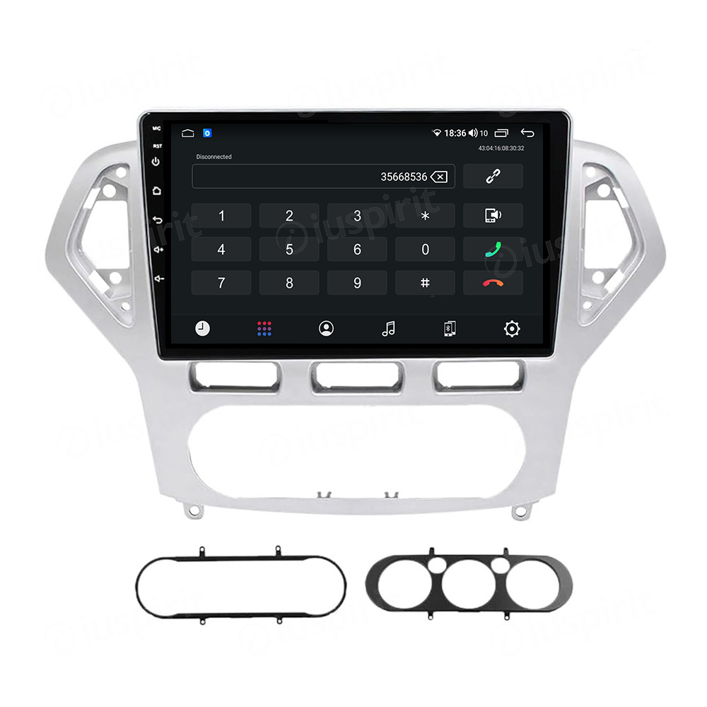 ANDROID autoradio navigatore per Ford Mondeo 2007-2010 CarPlay Android Auto GPS USB WI-FI Bluetooth 4G LTE - immagine 2