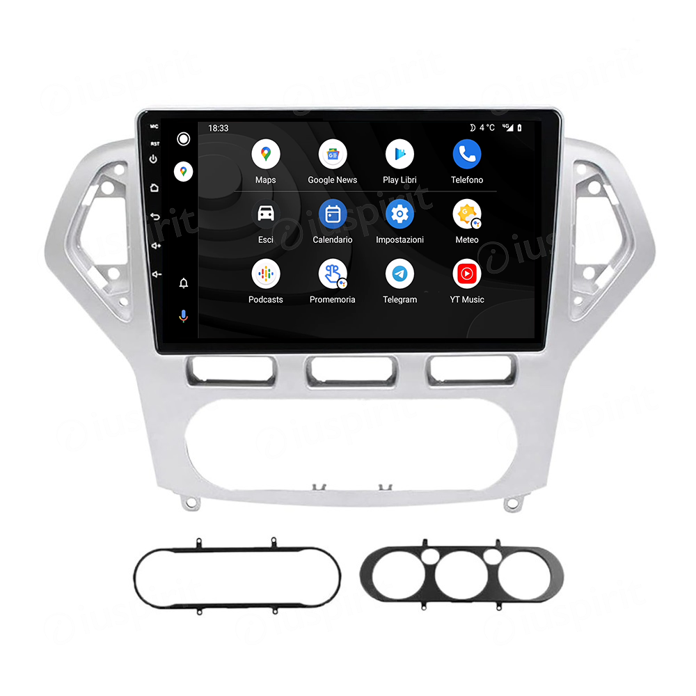 ANDROID autoradio navigatore per Ford Mondeo 2007-2010 CarPlay Android Auto GPS USB WI-FI Bluetooth 4G LTE - immagine 6