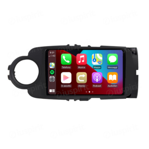 ANDROID autoradio navigatore per Toyota Yaris 2012-2019 CarPlay Android Auto GPS USB WI-FI Bluetooth 4G LTE