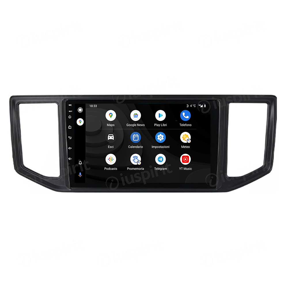 ANDROID autoradio navigatore per VW Crafter MAN TGE 2017-2021 CarPlay Android Auto GPS USB WI-FI Bluetooth 4G LTE - immagine 6