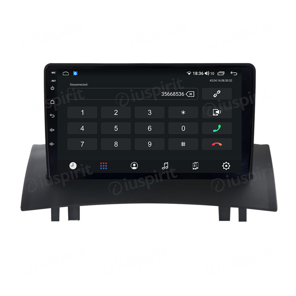 ANDROID autoradio navigatore per Renault Megane 2 2002-2008 CarPlay Android Auto GPS USB WI-FI Bluetooth 4G LTE - immagine 2