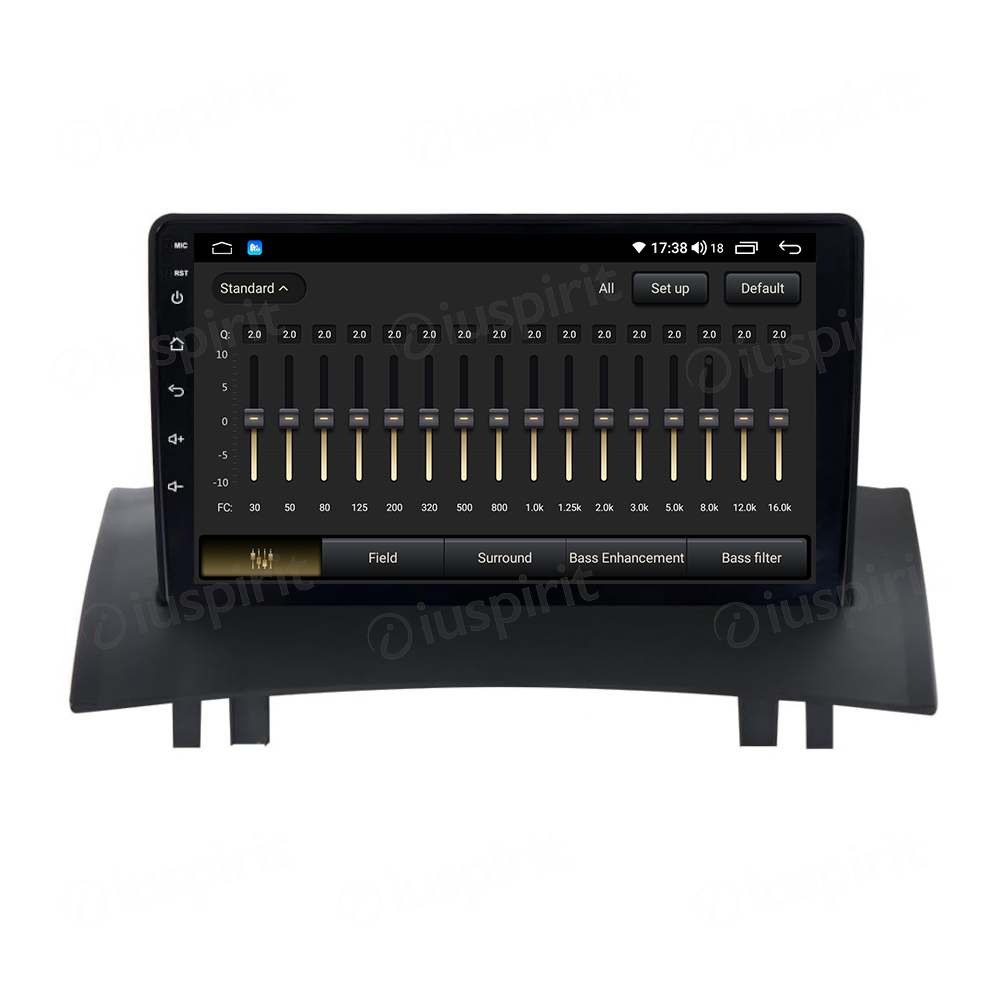 ANDROID autoradio navigatore per Renault Megane 2 2002-2008 CarPlay Android Auto GPS USB WI-FI Bluetooth 4G LTE - immagine 4