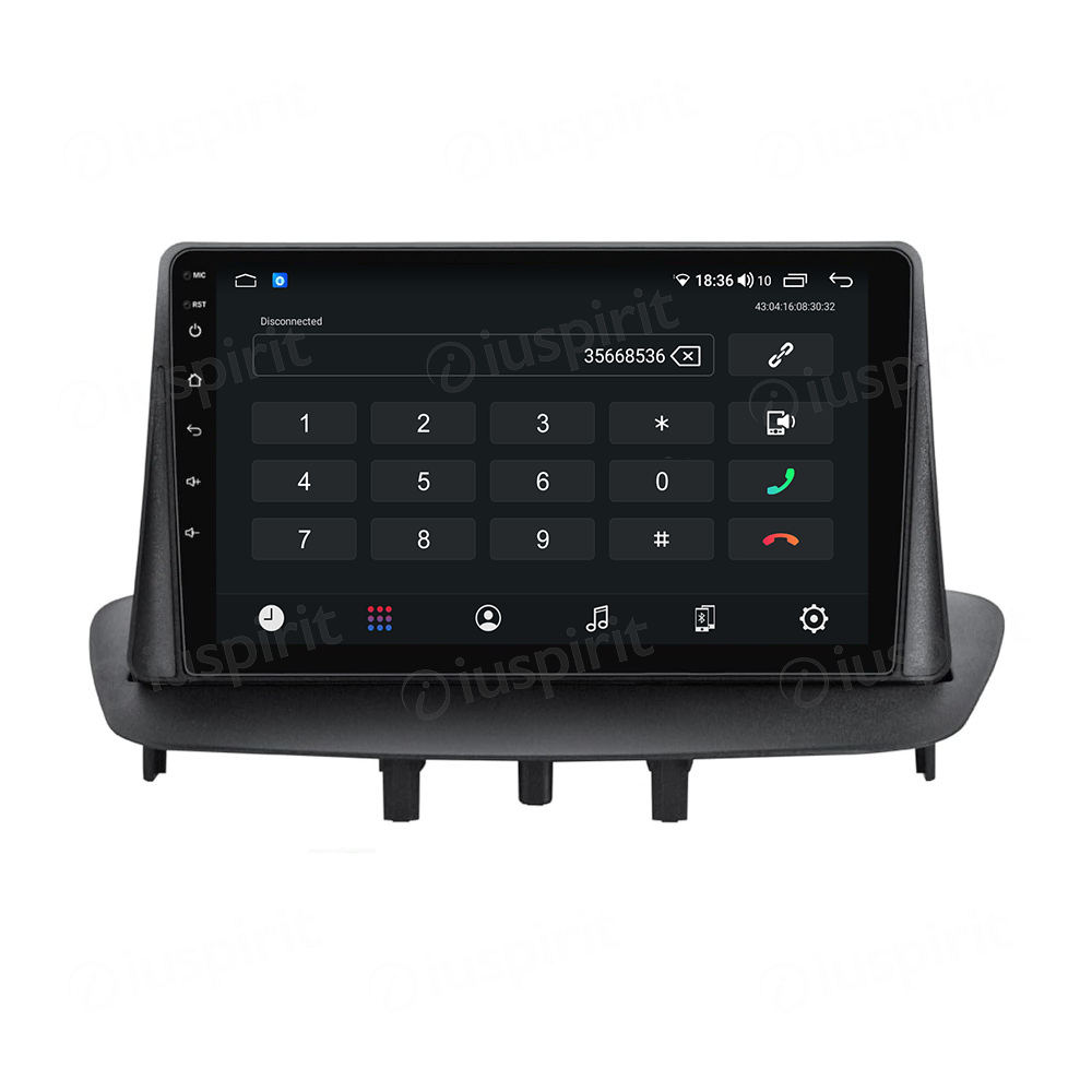 ANDROID autoradio navigatore per Renault Megane 3 2009-2014 CarPlay Android Auto GPS USB WI-FI Bluetooth 4G LTE - immagine 2