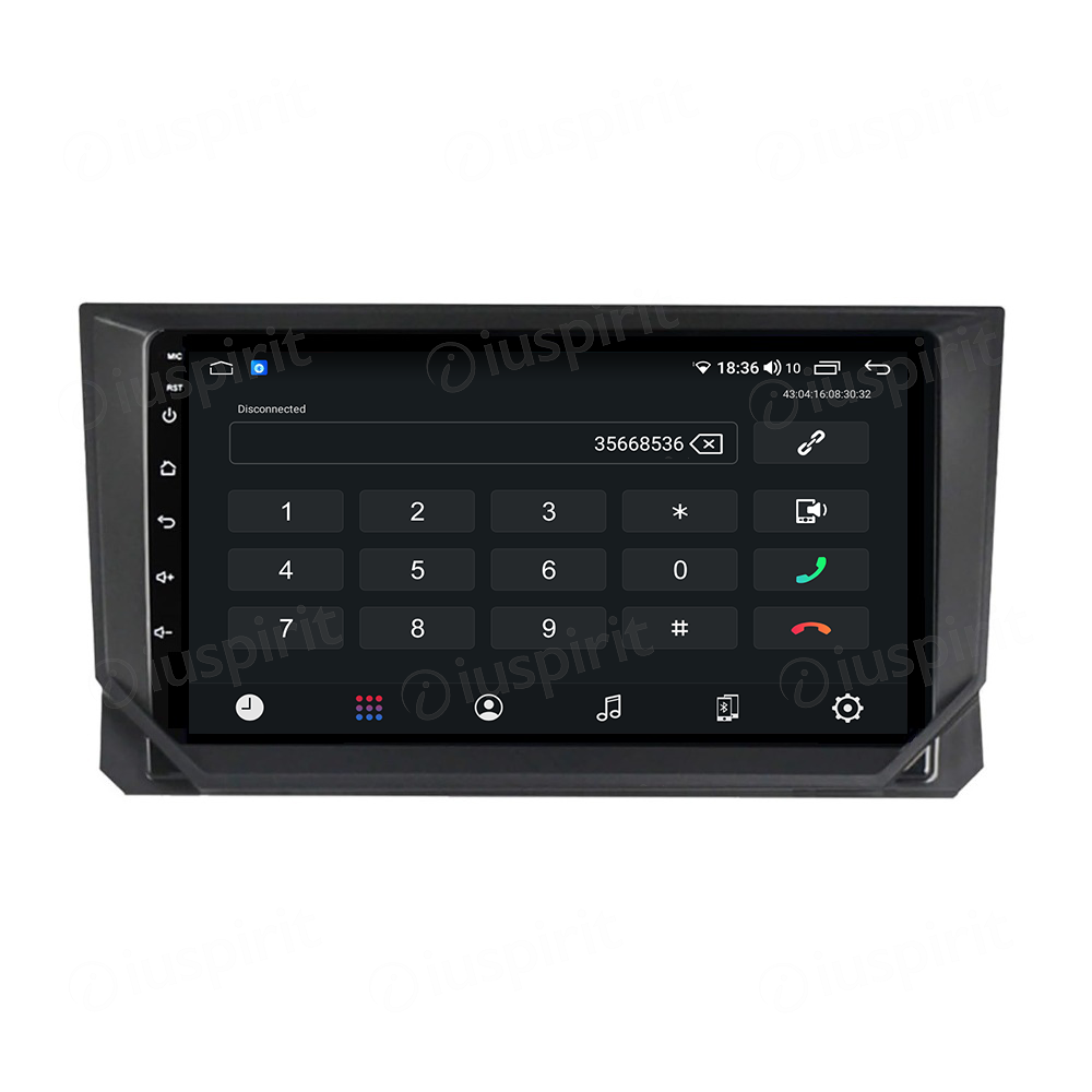 ANDROID autoradio navigatore per Seat Ibiza Seat Arona 2017-2021 CarPlay Android Auto GPS USB WI-FI Bluetooth 4G LTE - immagine 2