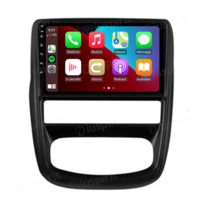 ANDROID autoradio navigatore per Renault Duster 1 2010-2015 Nissan Terrano 3 2014-2022 CarPlay Android Auto GPS USB WI-FI Bluetooth 4G LTE