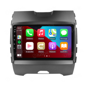 ANDROID autoradio navigatore per Ford Edge 2 2015-2018 CarPlay Android Auto GPS USB WI-FI Bluetooth 4G LTE