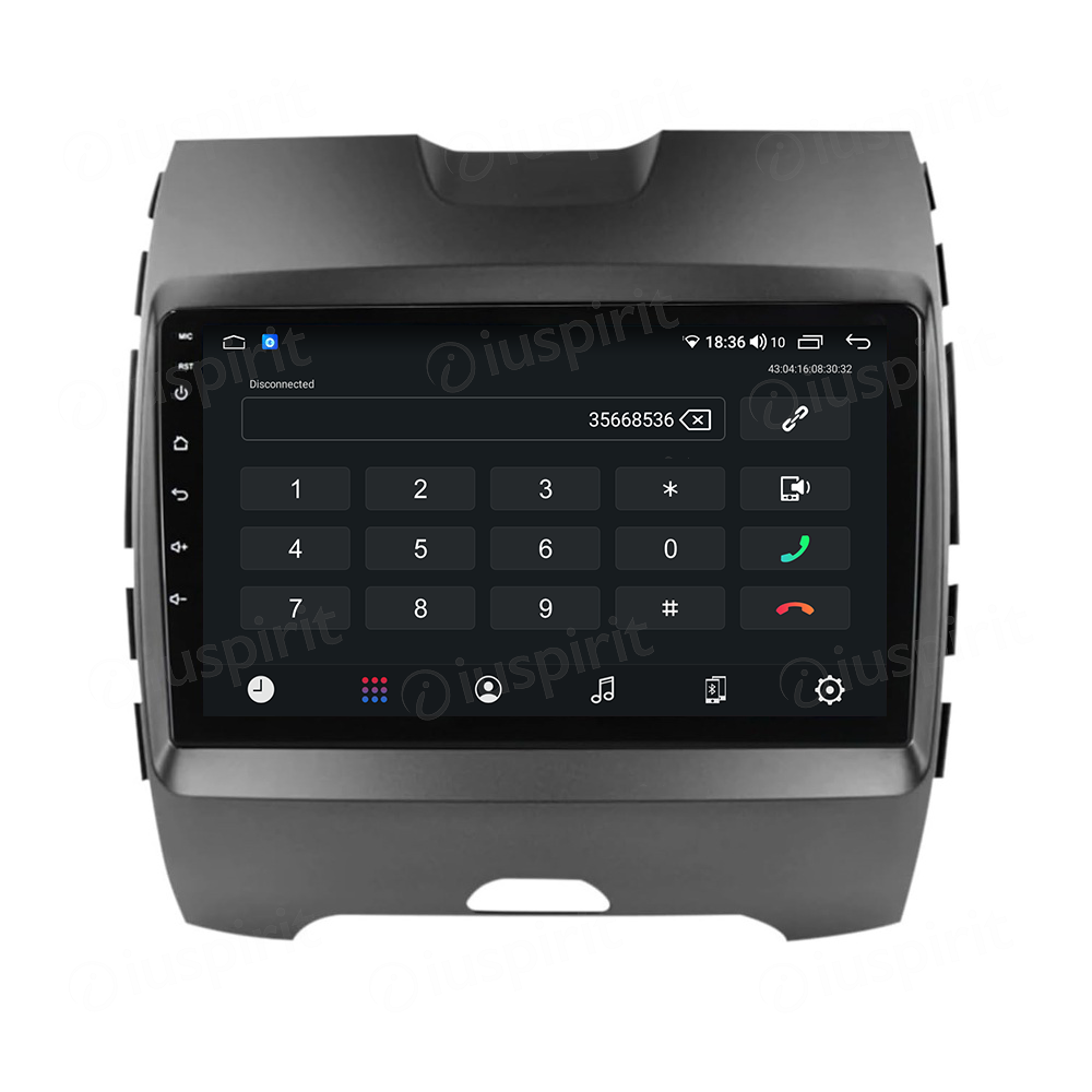 ANDROID autoradio navigatore per Ford Edge 2 2015-2018 CarPlay Android Auto GPS USB WI-FI Bluetooth 4G LTE - immagine 2