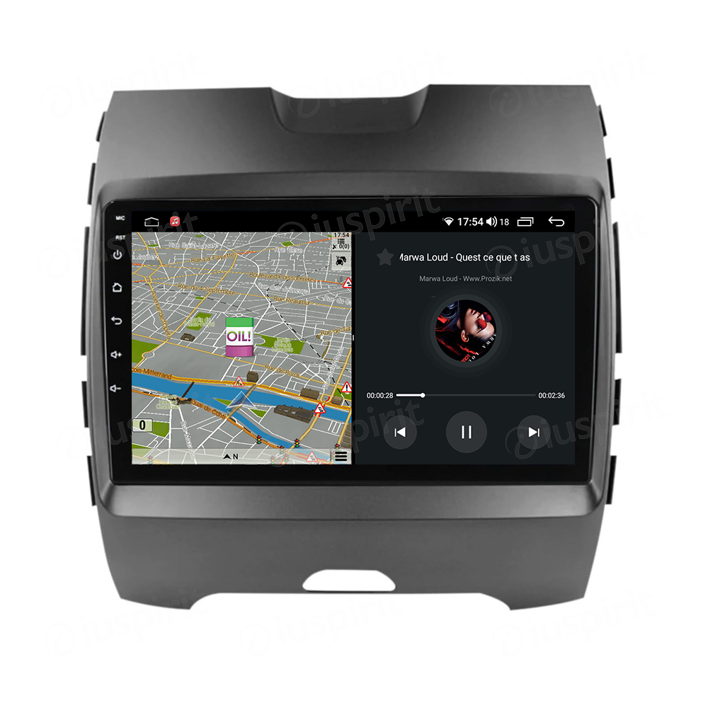 ANDROID autoradio navigatore per Ford Edge 2 2015-2018 CarPlay Android Auto GPS USB WI-FI Bluetooth 4G LTE - immagine 3