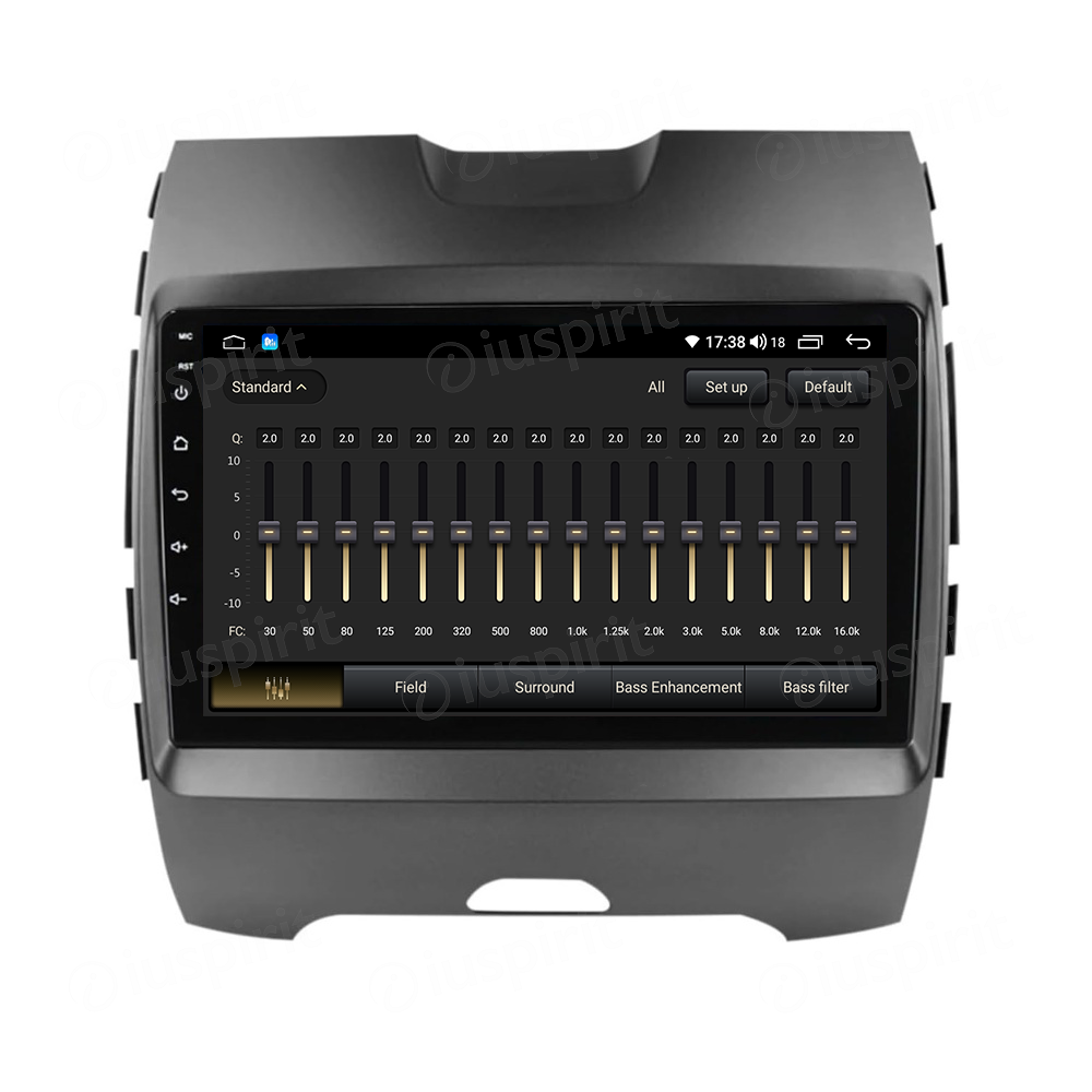 ANDROID autoradio navigatore per Ford Edge 2 2015-2018 CarPlay Android Auto GPS USB WI-FI Bluetooth 4G LTE - immagine 4