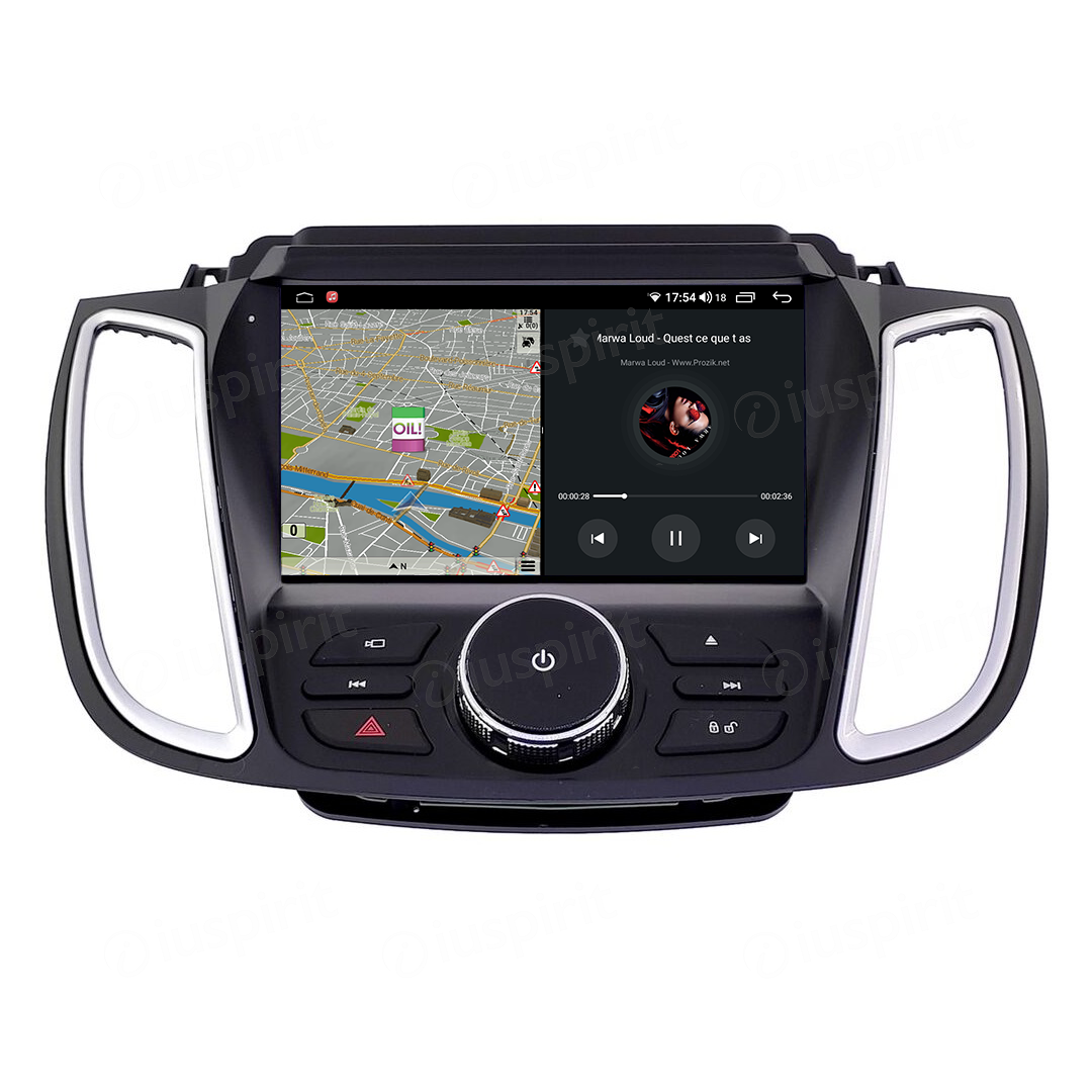ANDROID autoradio navigatore per Ford Kuga Ford C-Max Ford Escape CarPlay Android Auto GPS USB WI-FI Bluetooth 4G LTE - immagine 3