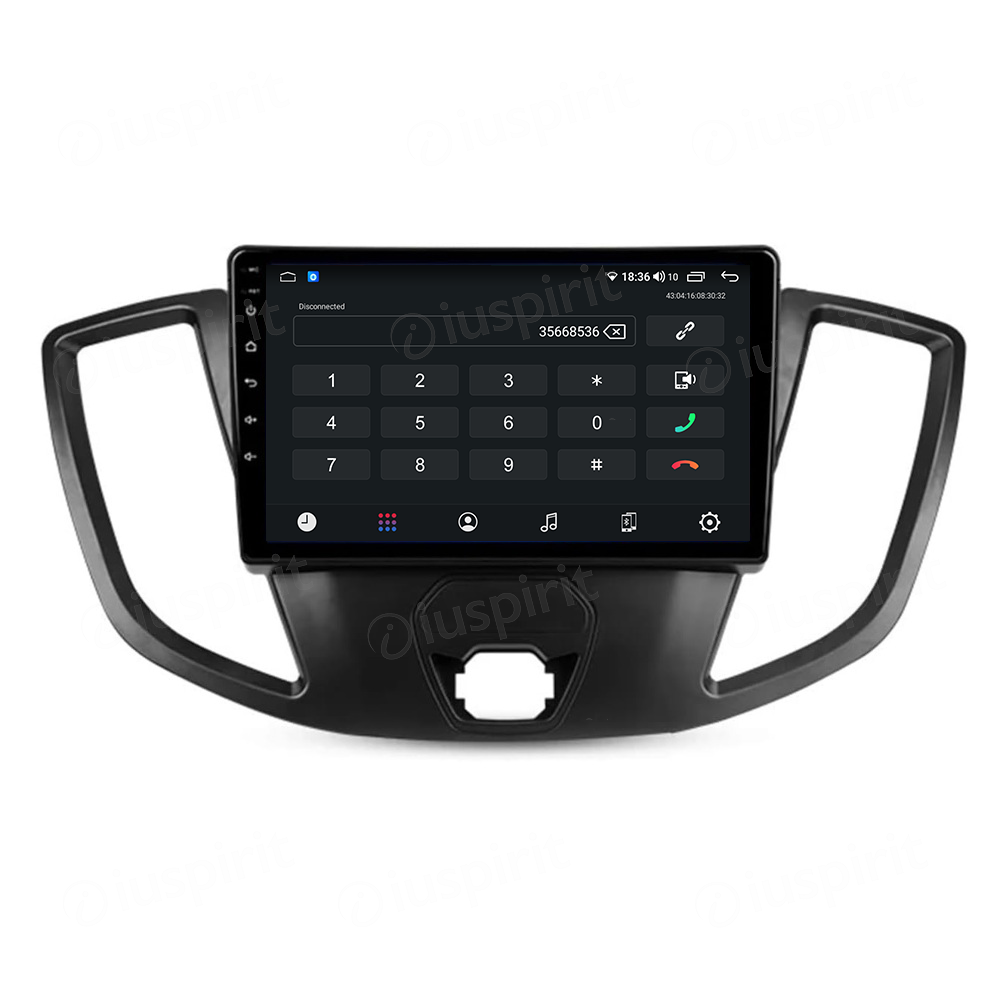 ANDROID autoradio navigatore per Ford Transit 2013-2017 CarPlay Android Auto GPS USB WI-FI Bluetooth 4G LTE - immagine 2