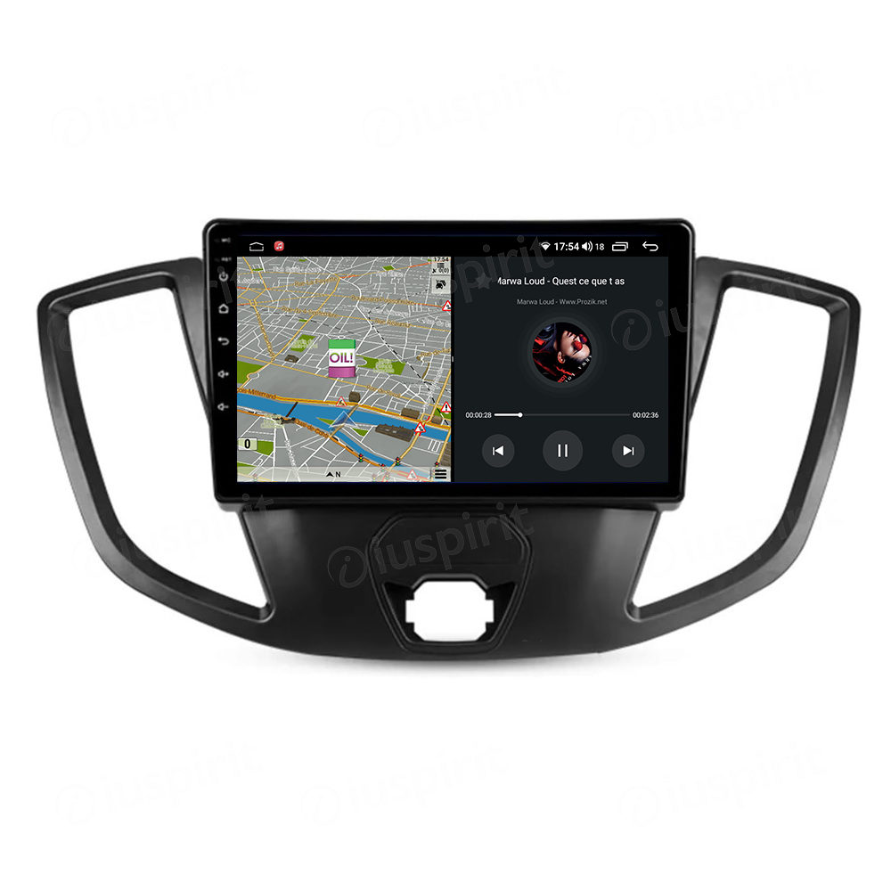 ANDROID autoradio navigatore per Ford Transit 2013-2017 CarPlay Android Auto GPS USB WI-FI Bluetooth 4G LTE - immagine 3