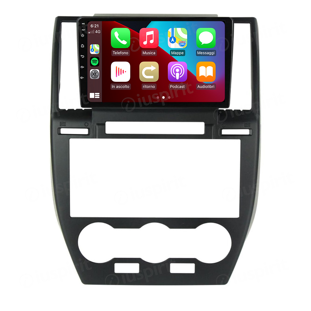 ANDROID autoradio navigatore per Land Rover Freelander 2 2007-2012 CarPlay Android Auto GPS USB WI-FI Bluetooth 4G LTE